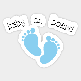 Baby on Board Sticker